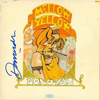 1967 Donovan Signed "Mellow Yellow" Album (JSA) 